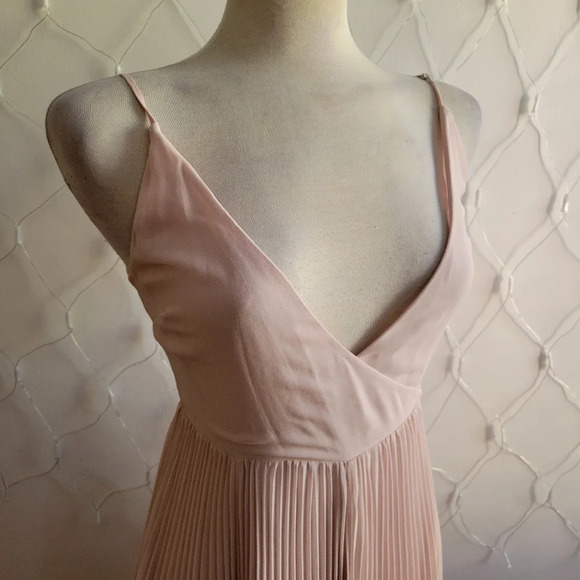 Wilfred Wrap Dress / Crossover / Pleated / Size X-Small - Picture 3 of 7